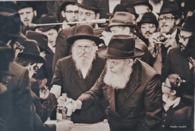 לבקש ברכה מהרבי